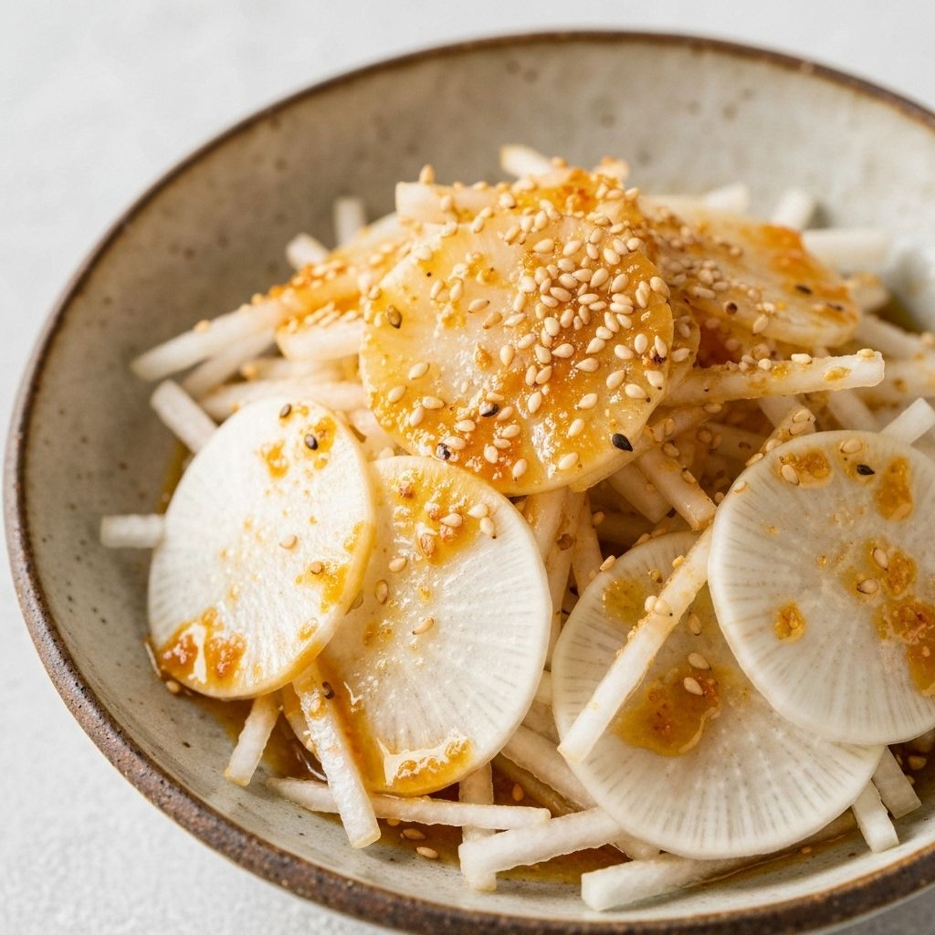 Salada de Daikon