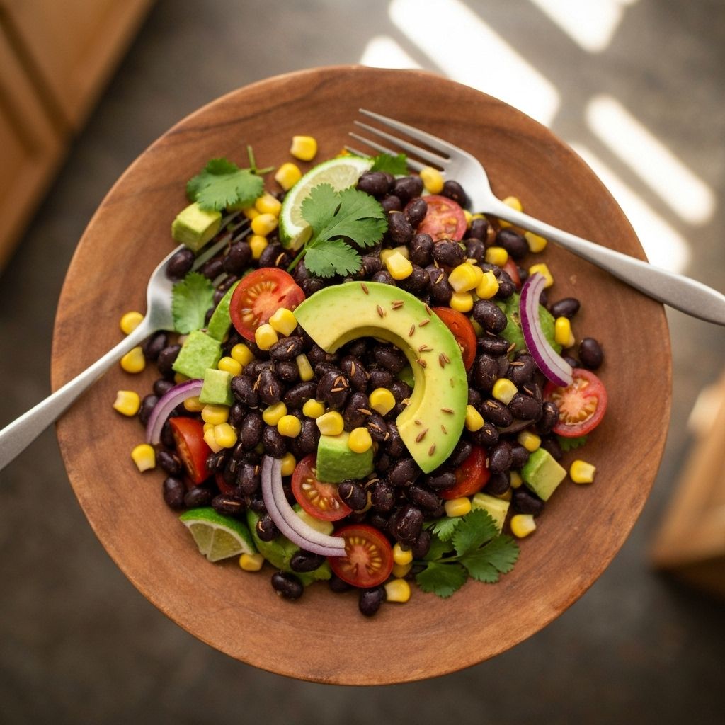 Salada de Feijão Preto