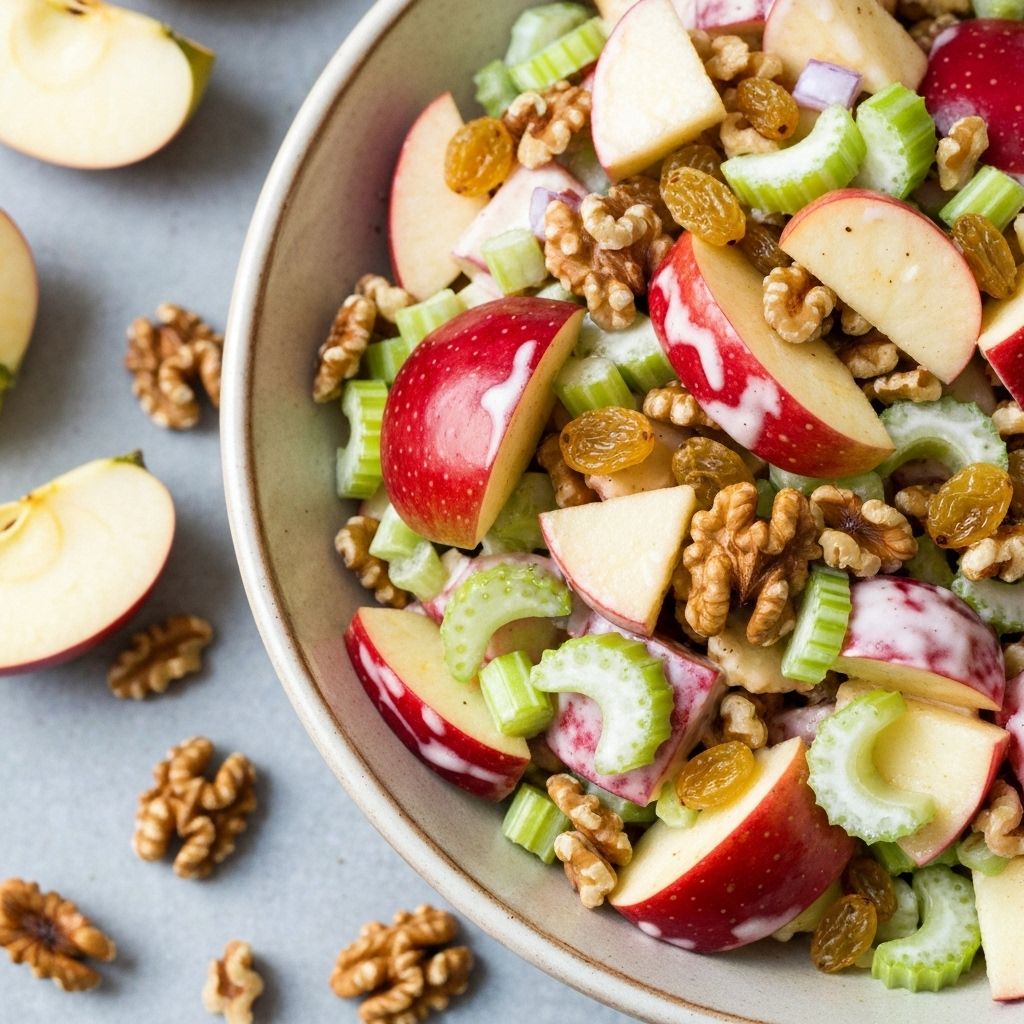 Salada de Maçã com Nozes