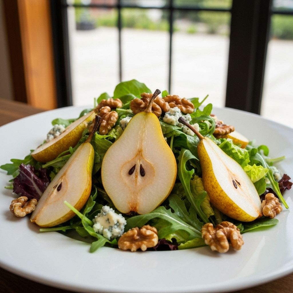 Salada de Pera com Nozes