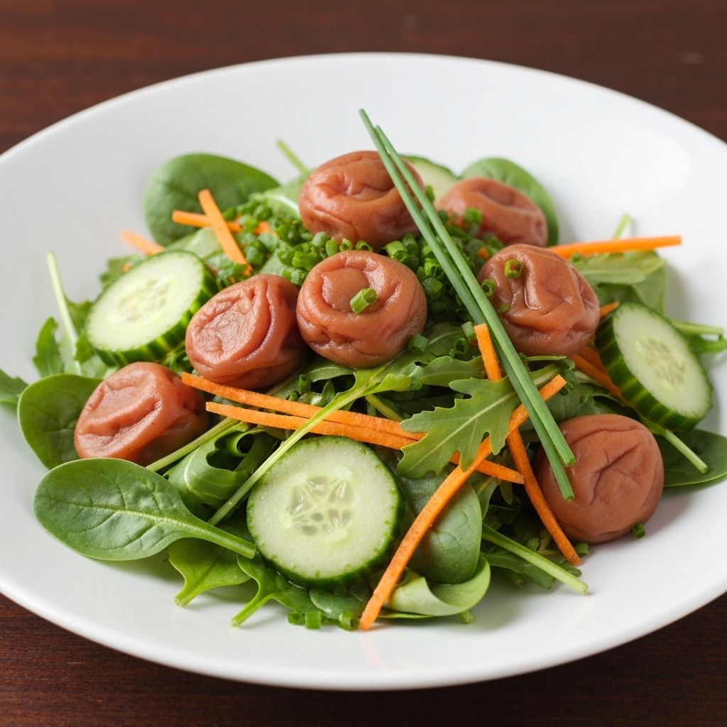 Salada de Umeboshi